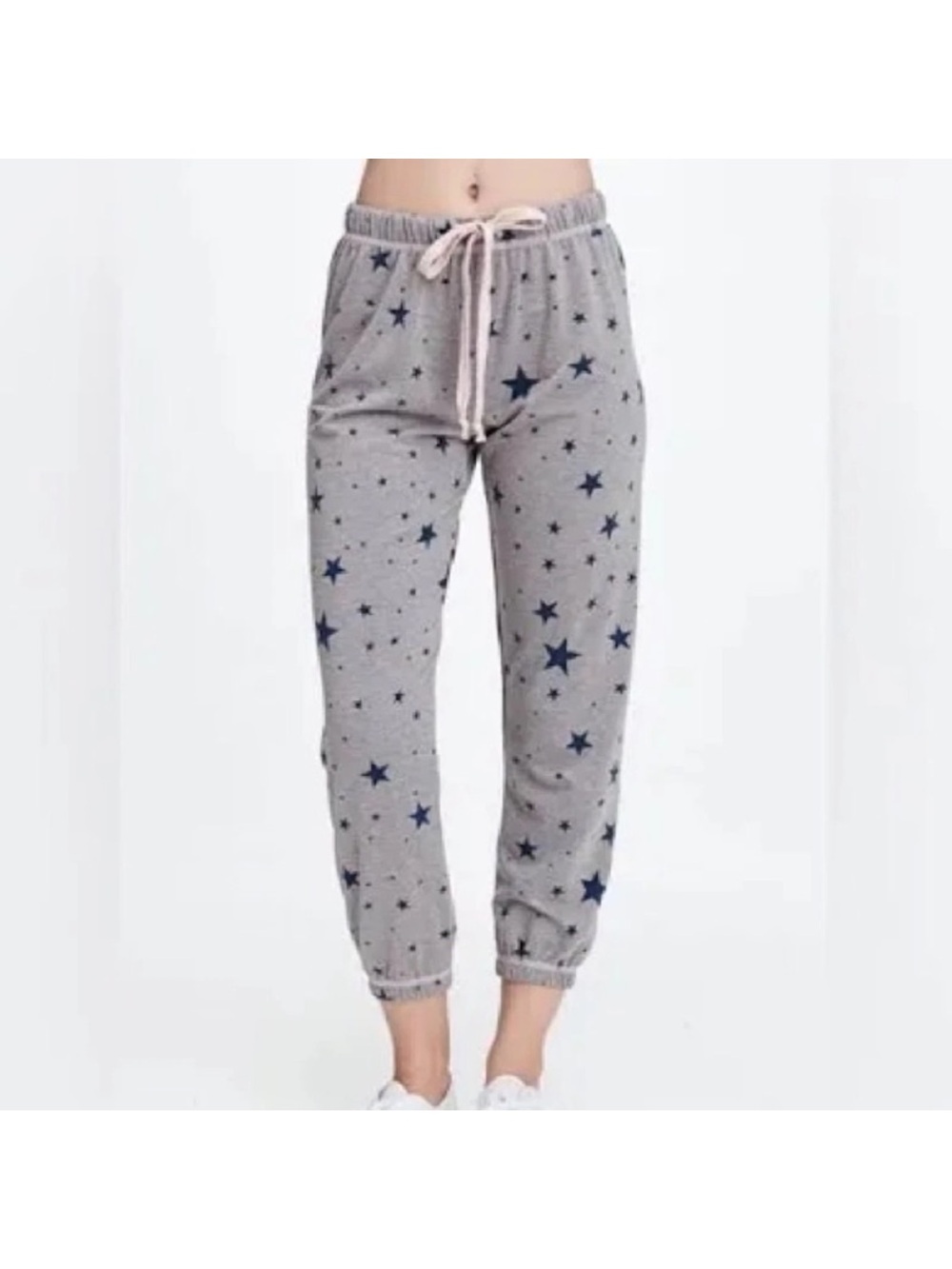 FP Movement by Free People Star Revolve Grey Navy Joggers Lounge Lightweight
